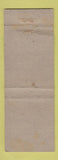 Matchbook Cover - John Metzger AG Election Farm Broomfield Colorado WORN