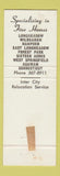 Matchbook Cover - Pioneer Valley Real Estate Agency Longmeadow MA