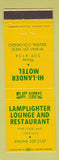 Matchbook Cover - Lamplighter Lounge Restaurant Salida Colorado