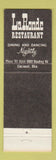Matchbook Cover - LaRonde Carrousel Inn Cincinnati OH