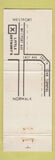 Matchbook Cover - Little Anthony's Restaurant Italian Norwalk CT pizza