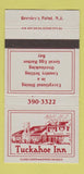 Matchbook Cover - Tuckahoe Inn Beesley's Point NJ 30 Strike