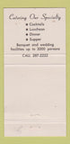 Matchbook Cover - Pines Manor Edison NJ restaurant 30 Strike