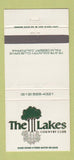 Matchbook Cover - The Lakes Country Club Palm Desert CA 30 Strike