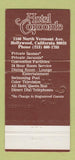 Matchbook Cover - Hotel Concorde Hollywood CA 30 Strike