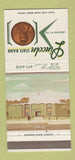 Matchbook Cover - Lincoln State Bank Milwaukee? 30 Strike