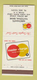 Matchbook Cover - Merchants National Bank Dover NH 30 Strike