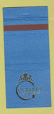 Matchbook Cover - Gourmet Restaurant Hilton Hotel Cincinnati OH  30 Strike