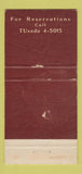 Matchbook Cover - Grosse Pointe Farms MI London East WEAR 30 Strike