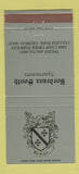Matchbook Cover - Bordeaux South Apartments College Park GA 30 Strike