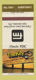 Matchbook Cover - The Key Farmers Merchants Bank Cape Girardeau MO 30 Strike