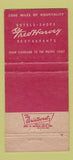 Matchbook Cover - Fred Harvey Cowboy RED WEAR 30 Strike
