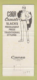 Matchbook Cover - Caper Casuals Smith Bros Carthage MO clothes 30 Strike