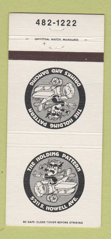 Matchbook Cover - The Holding Pattern Restaurant Milwaukee WI WEAR 30 Strike