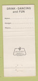 Matchbook Cover - The Holding Pattern Restaurant Milwaukee WI WEAR 30 Strike