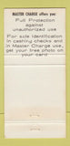 Matchbook Cover - First National Bank London OH 30 Strike