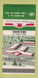 Matchbook Cover - Pokeepsie Motor Hotel Poughkeepsie NY WEAR 30 Strike
