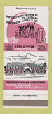 Matchbook Cover - Towne Motel Medina OH 30 Strike