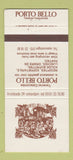 Matchbook Cover - Porto Bello Taverene Rotterdam WEAR 30 Strike