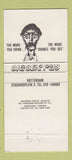 Matchbook Cover - Porto Bello Taverene Rotterdam WEAR 30 Strike