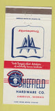 Matchbook Cover - Sheffield Hardware Americus GA WEAR 30 Strike