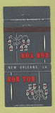 Matchbook Cover - Bon Ton New Orleans LA WEAR 30 Strike