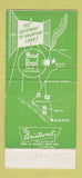 Matchbook Cover - Mount Royal Motel Restaurant Glens Falls NY 30 Strike