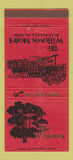 Matchbook Cover - Willows Motel Industry PA 30 Strike
