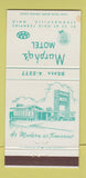 Matchbook Cover - Murphy's Motel Strongsville OH STAINED 30 Strike