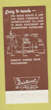 Matchbook Cover - Turfside Motel Cleveland OH 30 Strike