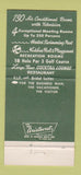 Matchbook Cover - The Parkbrook Motel Cleveland OH WEAR 30 Strike