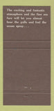 Matchbook Cover - Whaler's Wharf Mississauga ON 30 Strike