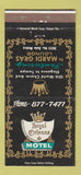 Matchbook Cover - Royal Orleans Motel Tampa FL 30 Strike