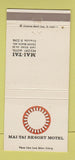 Matchbook Cover - Mai Tai Resort Motel Osage Beach MO 30 Strike
