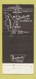 Matchbook Cover - Colony Motel Jamestown NY 30 Strike