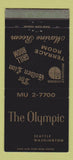 Matchbook Cover - The Olympic Hotel Seattle WA WEAR 30 Strike