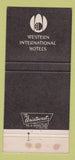Matchbook Cover - The Olympic Hotel Seattle WA WEAR 30 Strike