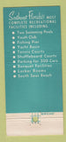 Matchbook Cover - Cape Coral Yacht Racquet Club Cape Coral FL 30 Strike