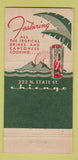 Matchbook Cover - Shangri La Restaurant Chicago IL 30 Strike