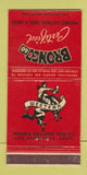 Matchbook Cover - Bronco 60 Electric Cords Cables wire Los Angeles CA 30 Strike