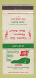 Matchbook Cover - Country Club Inn Motel Dallas TX WEAR 30 Strike