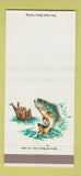 Matchbook Cover - Totem Point Lodge Noelville ON Fort Lauderdale FL 30 Strike