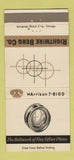 Matchbook Cover - Rightmire Berg Offset Plates Chicago IL 30 Strike