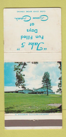 Matchbook Cover - Cross Creek Golf Titusville PA WEAR 30 Strike