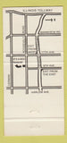 Matchbook Cover - At's A Nice Ristorante Broadview IL 30 Strike