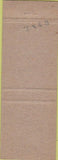 Matchbook Cover - Club 52 Sauk Centre MN BBQ