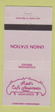 Matchbook Cover - Rick's Cafe Americain Indianapolis IN 30 Strike