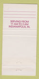 Matchbook Cover - Rick's Cafe Americain Indianapolis IN 30 Strike
