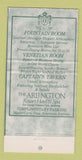 Matchbook Cover - Arlington Hotel Hot Springs National Park AR WEAR 30 Strike