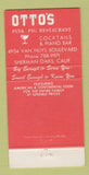 Matchbook Cover - Otto's Pink Pig Restaurant Sherman Oaks CA 30 Strike